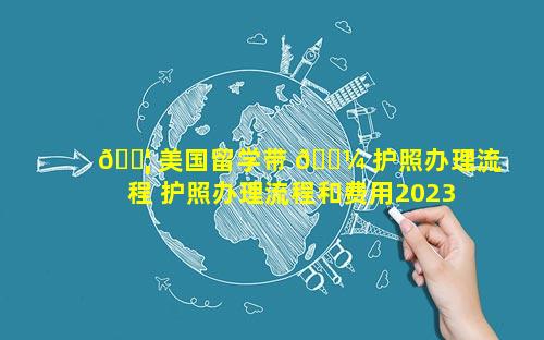 🐦 美国留学带 🐼 护照办理流程 护照办理流程和费用2023